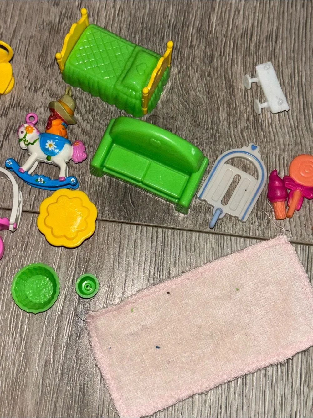 Vintage 1980's CHARMKINS Jewelry House Playset with figures & accessories